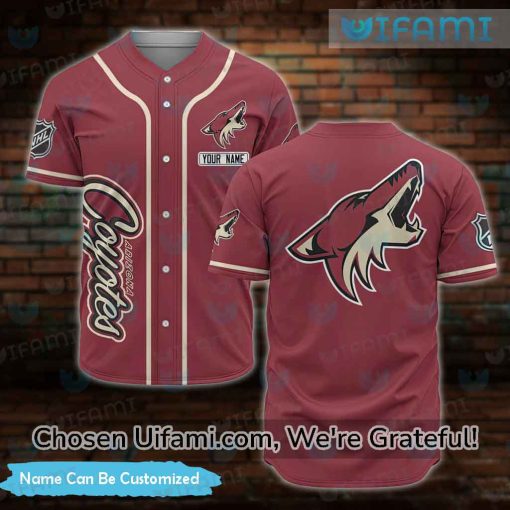 Personalized Coyotes Baseball Shirt Unique Arizona Coyotes Gift Set