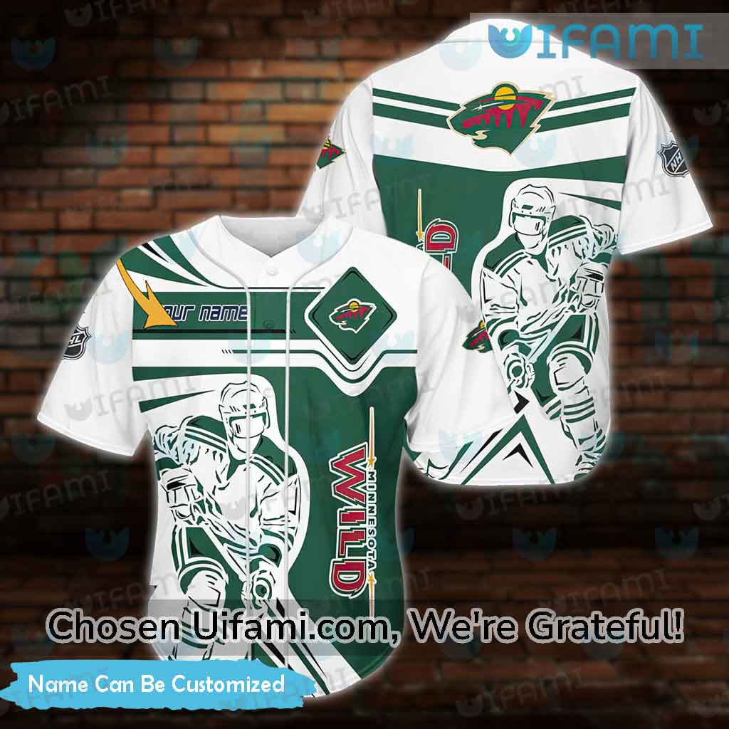 Personalized Wild Baseball Shirt Excellent Minnesota Wild Gift Ideas