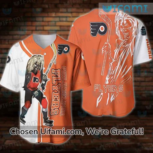 Philadelphia Flyers Baseball Jersey Playful Iron Maiden Gift