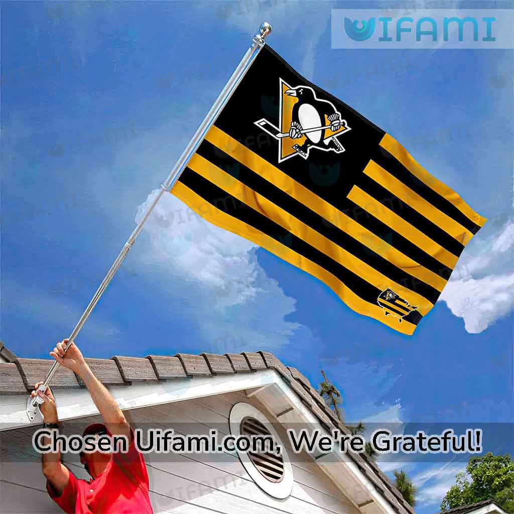 Pittsburgh Penguins 3x5 Flag Astonishing USA Flag Gift