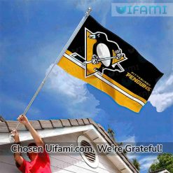 Pittsburgh Penguins House Flag Jaw-dropping Gift