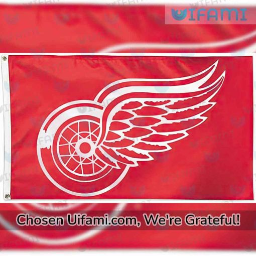 Red Wings Flag 3×5 Unique Detroit Red Wings Gift