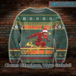 The Flash Ugly Sweater Creative Hurry Up Gifts For The Flash Fans