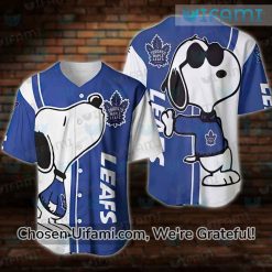 Toronto Maple Leafs Baseball Shirt Superb Snoopy Gift