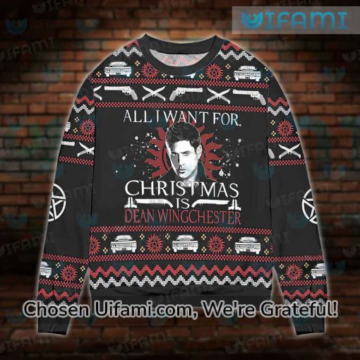 Ugly Christmas Sweater Supernatural Last Minute Gift