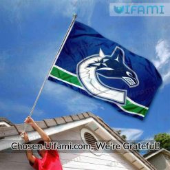 Vancouver Canucks Flag Colorful Canucks Gift Exclusive