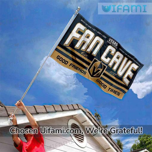 Vegas Knights Flag Affordable Fan Cave Golden Knights Gift