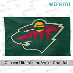 Wild Hockey Flag Impressive Minnesota Wild Gift