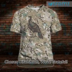 Wild Turkey Shirt Awesome Camo Wild Turkey Gifts For Him Exclusive