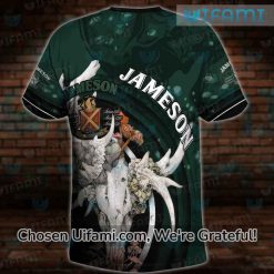 Womens Jameson Whiskey T Shirt Amazing Deer Skull Gift Latest Model