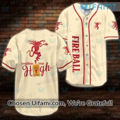 Baseball Shirt Fireball Spirited Gift