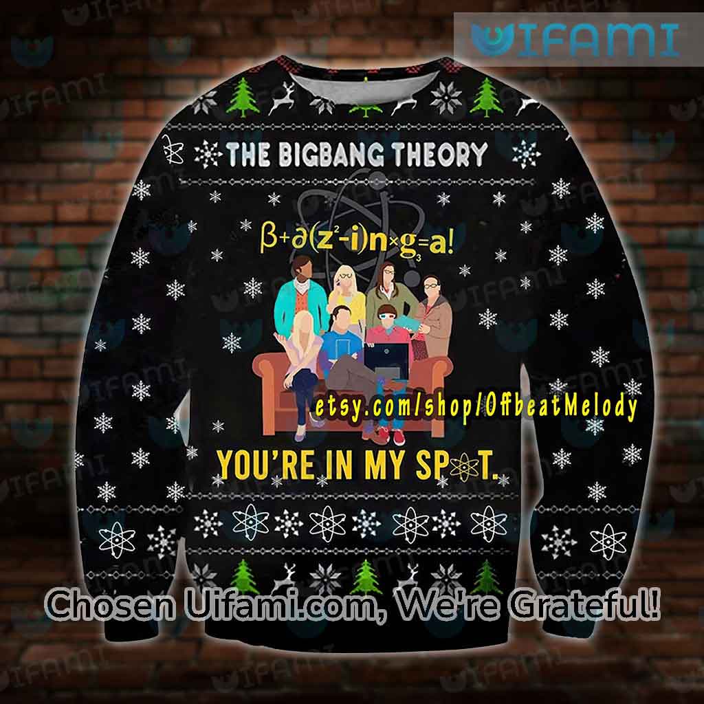 Big Bang Theory Ugly Christmas Sweater Exquisite The Big Bang Theory Gift