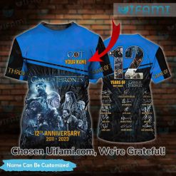 Custom Womens Game Of Thrones Shirt Awe-inspiring 12th Anniversary Gift