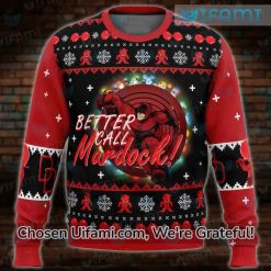Daredevil Christmas Sweater Playful Daredevil Gift Best selling