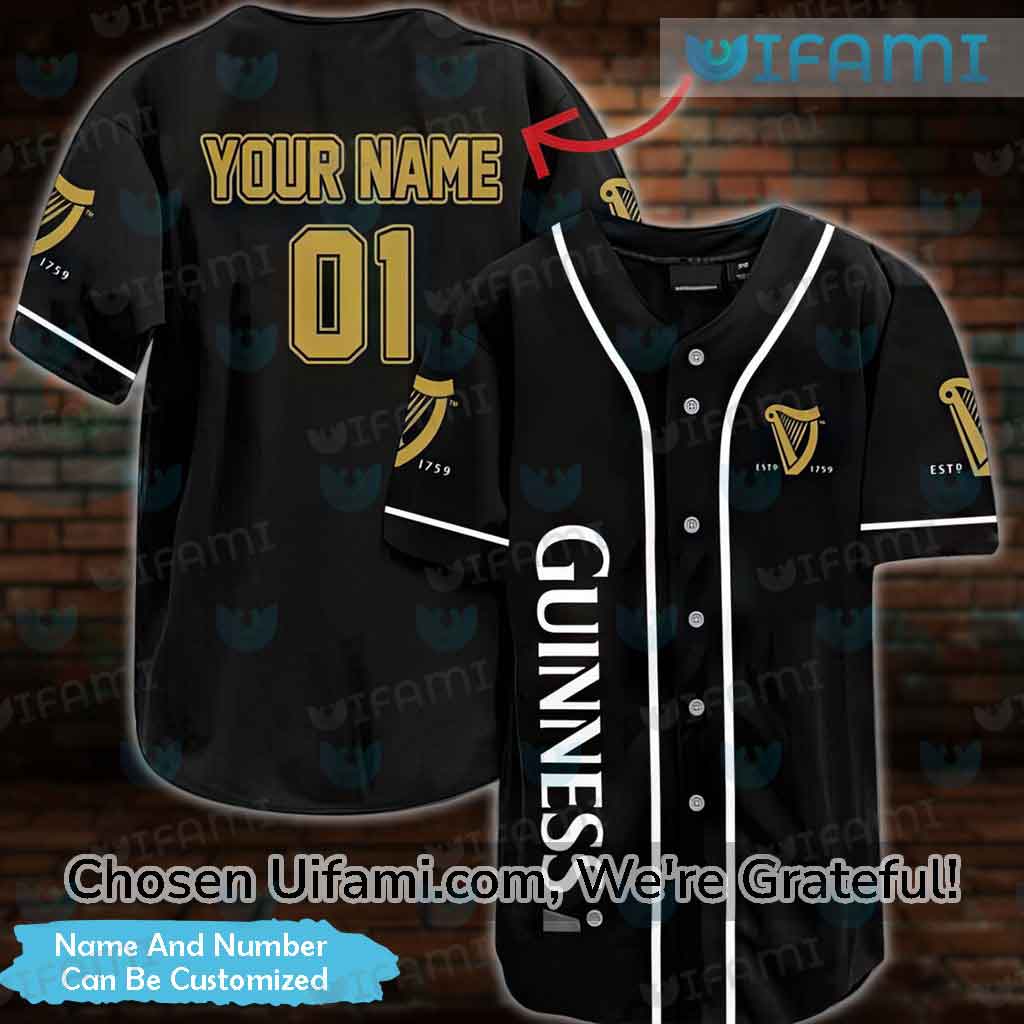 Guinness Baseball Jersey Custom Best Gift