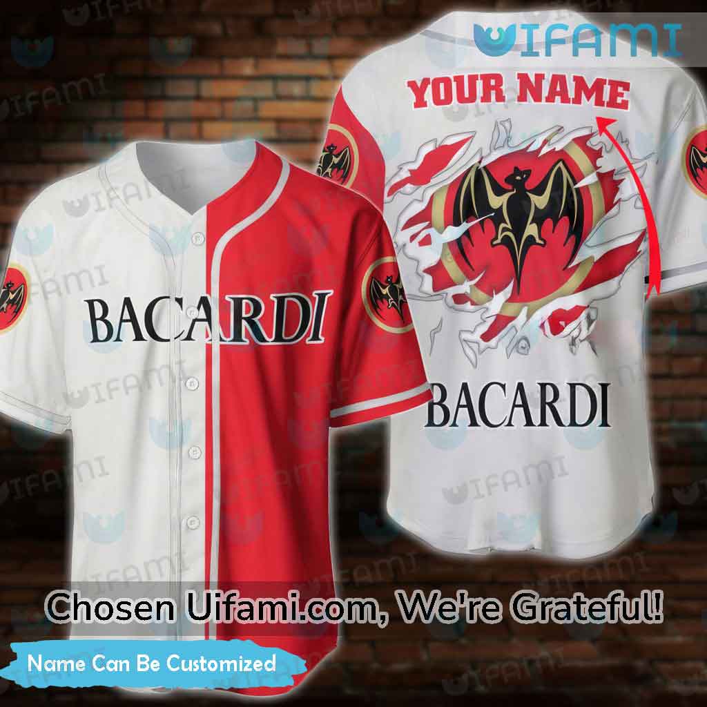 Personalized Baseball Shirt Bacardi Exclusive Gift