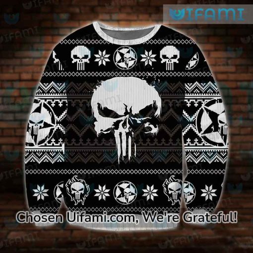 Punisher Ugly Christmas Sweater Best-selling The Punisher Gift