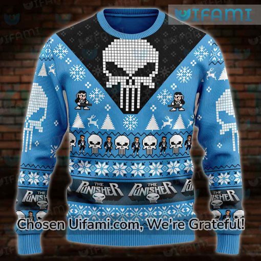 Punisher Xmas Sweater Spirited The Punisher Gifts For Her