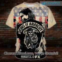 Sons Of Anarchy Womens Apparel Attractive USA Flag Gift