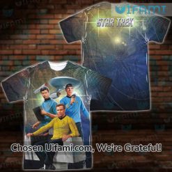 Womens Star Trek T-Shirt Surprising Star Trek Birthday Gift
