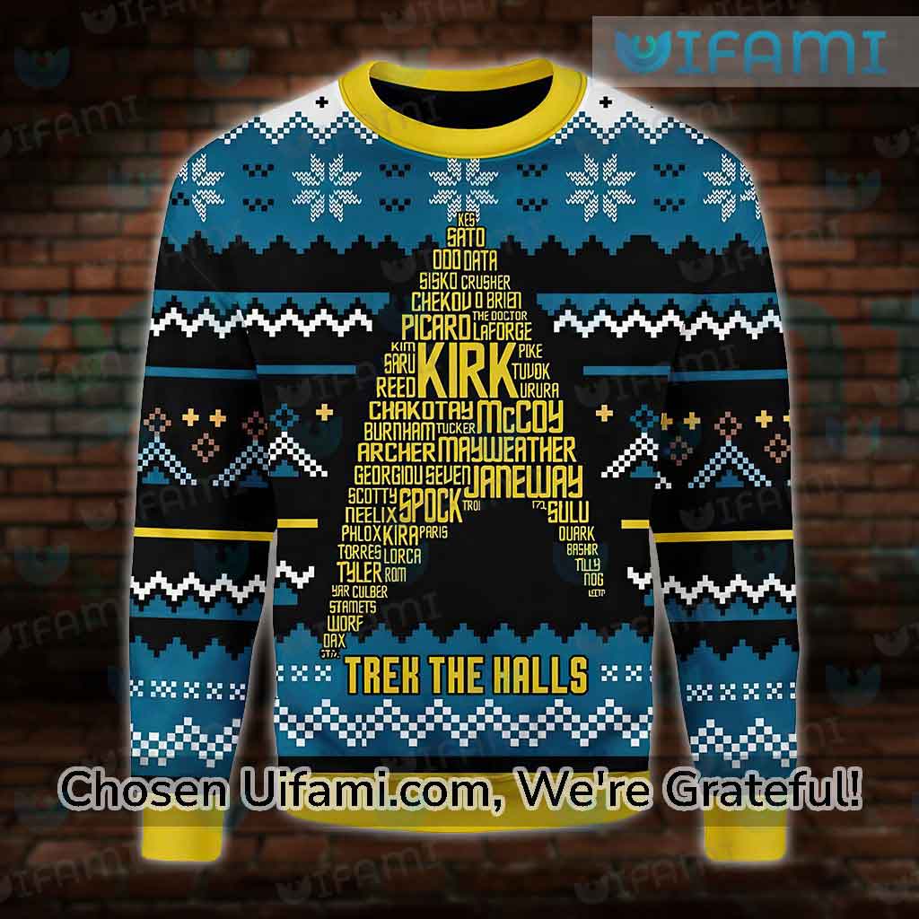 Star Trek Sweater Inspiring Star Trek Gifts For Men - Personalized