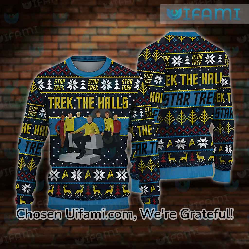 Star Trek Ugly Christmas Sweater Inexpensive Gift