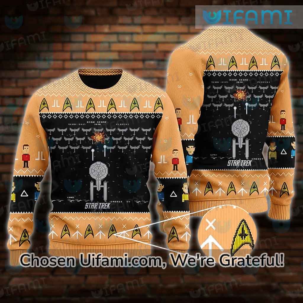 Star Trek Xmas Sweater Surprise Star Trek Gift Ideas