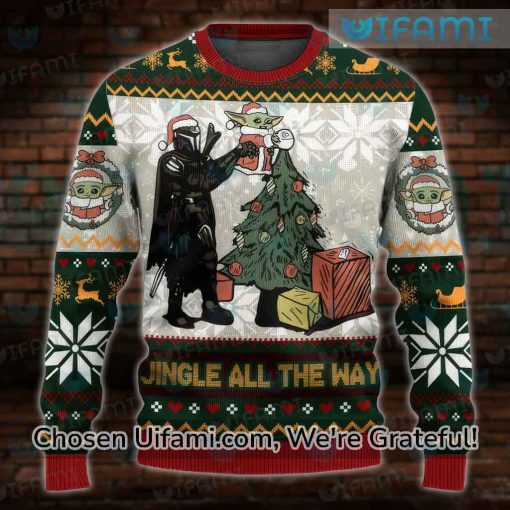 The Mandalorian Ugly Christmas Sweater Exciting The Mandalorian Gift