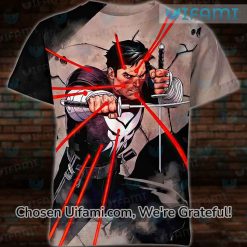 The Punisher T-Shirt Colorful The Punisher Gifts For Dad