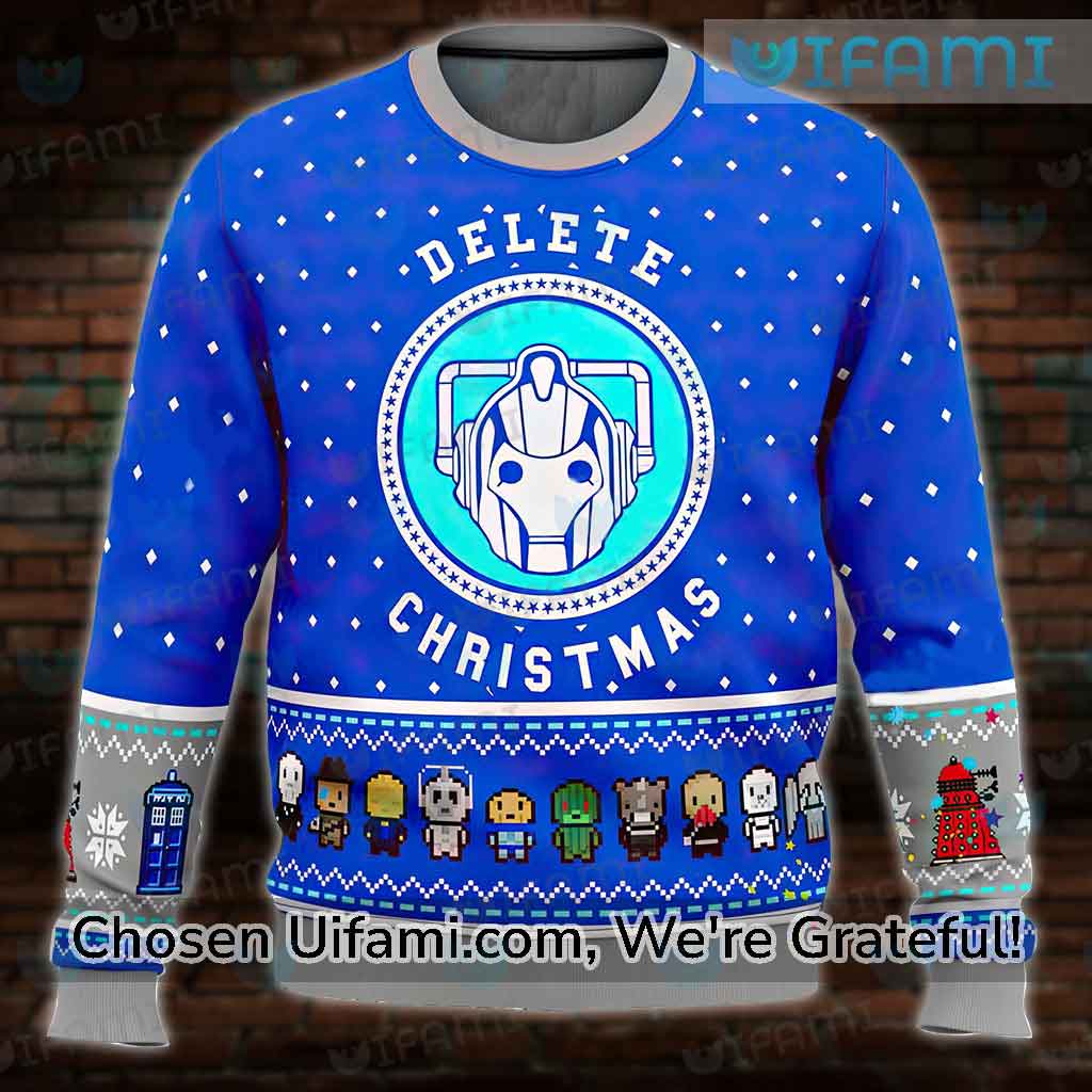 Ugly Sweater Doctor Who Inspiring Best Gifts For Doctor Who Fans